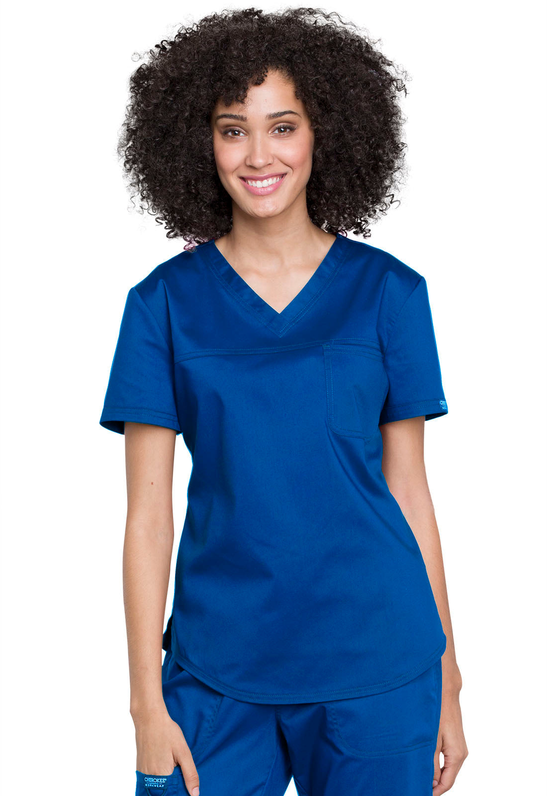 Women's Tuckable V-Neck O.R. Top - Royal
